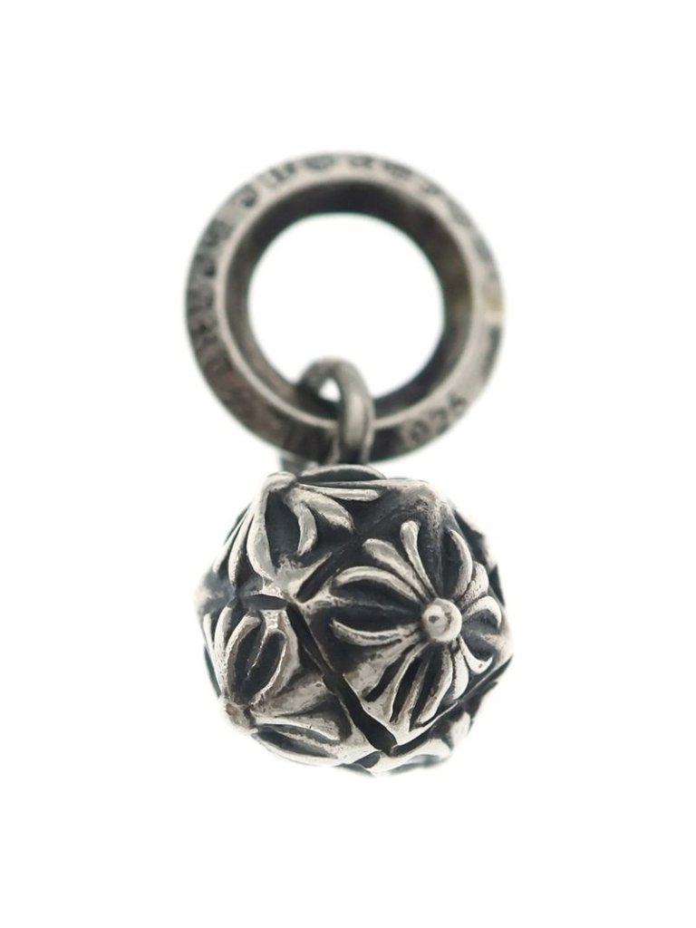 Chrome Hearts Pyramid Plus Ball Pendant Top Silver 3195$